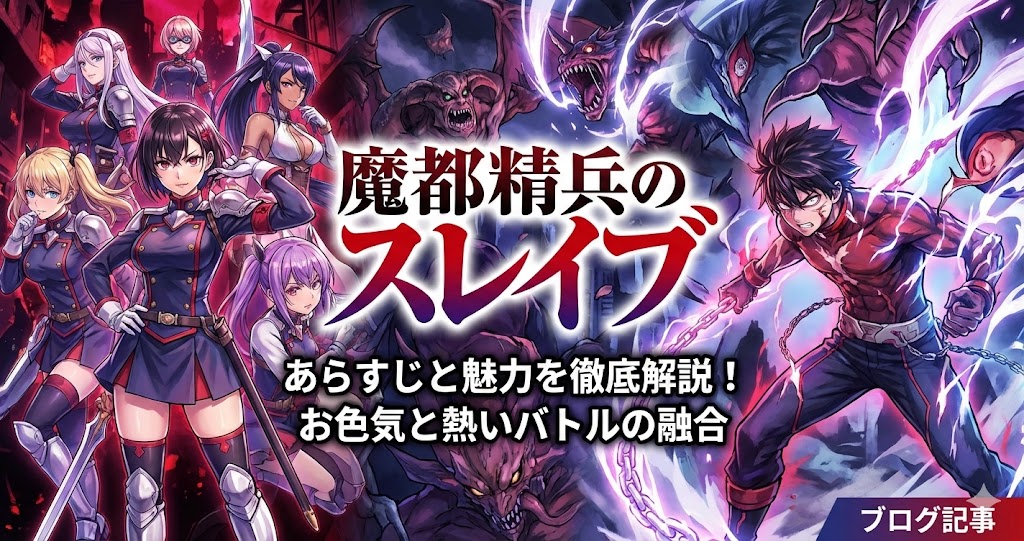 魔都精兵のスレイブのあらすじと魅力を徹底解説！お色気と熱いバトルの融合