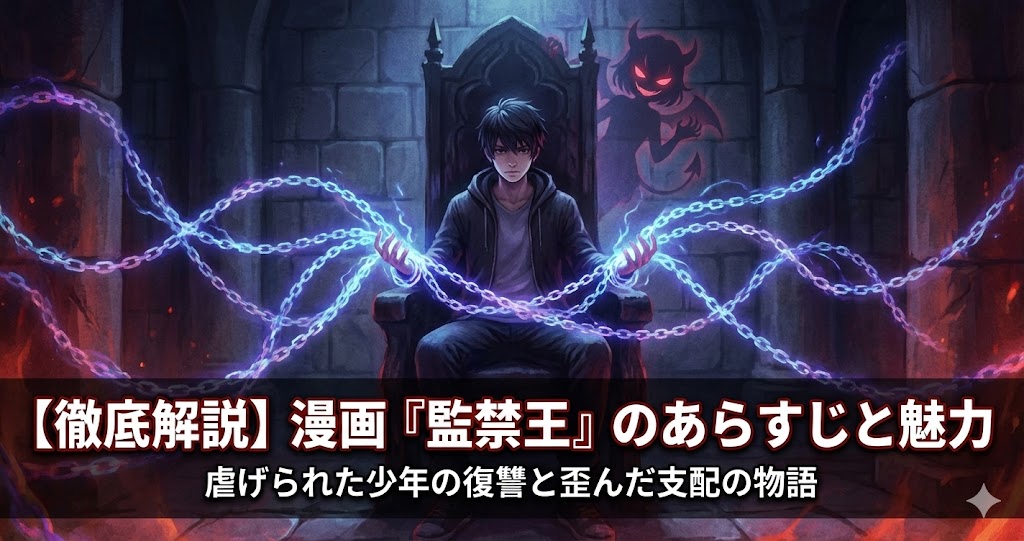 『監禁王』のあらすじと深淵を徹底解説！虐げられた少年の復讐と歪んだ支配の物語