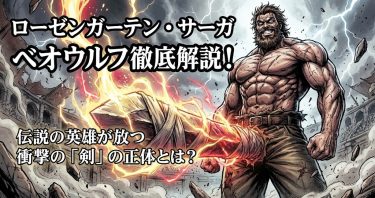 『ローゼンガーテン・サーガ』のベオウルフを徹底解説！伝説の英雄が放つ衝撃の「剣」と正体とは？